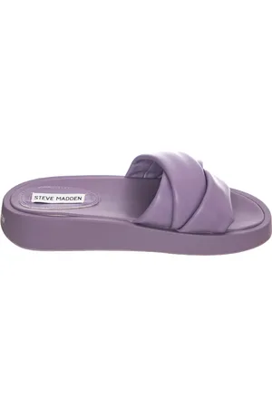 Steve Madden Schoenen, Dames, Paars, 40 EU, Geweven Sandalen