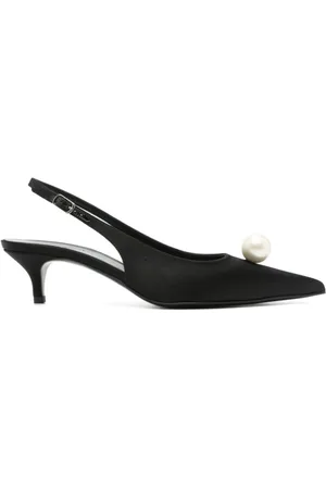 MAGDA BUTRYM Schoenen, Dames, Zwart, 37 EU, Leer, Slingback Ballerina`s