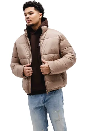 Emporio Armani Jassen, Heren, Bruin, L, Polyester, Bomberjack