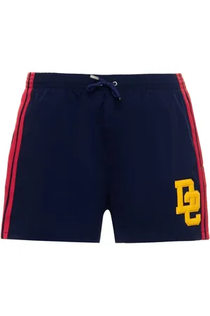 Dsquared2 Badkleding, Heren, Blauw, S, Nylon, Badmode Collectie