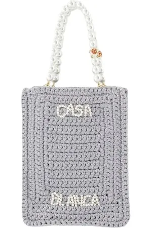 Casablanca Tassen, Dames, Grijs, ONE Size, Polyester, Mini Shoppingtas