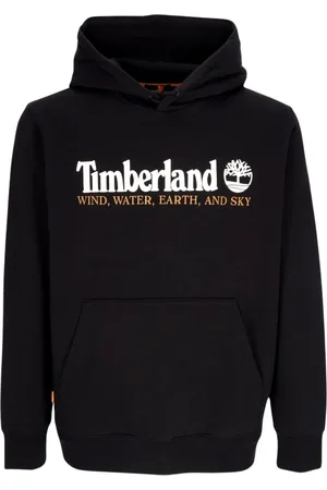 Timberland Sweatshirts & Hoodies, Heren, Zwart, M, Katoen, Hoodie met Voorzak