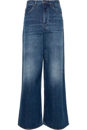Chloé Jeans, Dames, Blauw, W29, Katoen, Palazzo Jeans