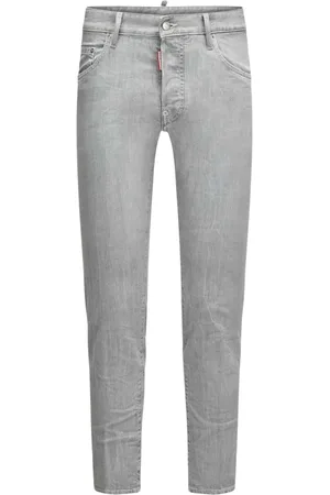 Dsquared2 Jeans, Heren, Grijs, S, 5 Pocket Broek