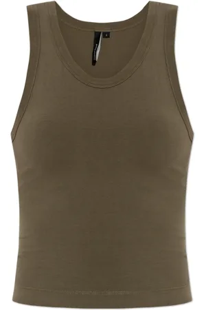 Entire Studios Tops, Dames, Groen, S, Katoen, Cropped Top