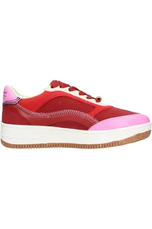 Maliparmi Schoenen, Dames, Veelkleurig, 41 EU, Sneakers In Rosso-rosa