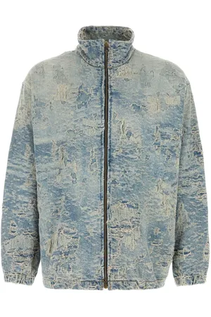 Diesel Jassen, Heren, Blauw, L, Katoen, D-Krap Jas
