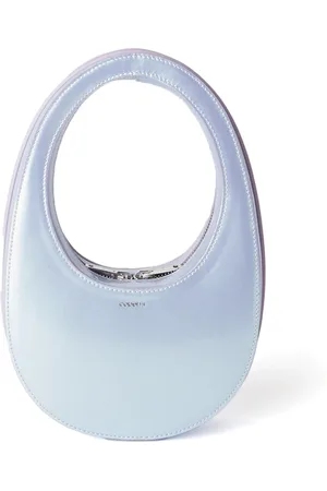 COPERNI Tassen, Dames, Blauw, ONE Size, Leer, Pearlised Mini Swipe Bag