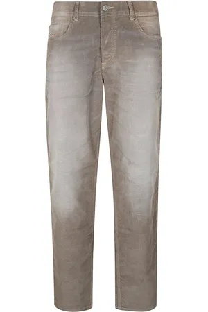 Diesel Jeans, Heren, Bruin, W31, Katoen, Slim-fit Jeans