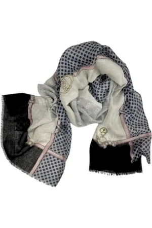 Liu Jo Accessoires, Dames, Zwart, ONE Size, Polyester, Valentine`s Stole Sjaal