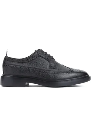 Thom Browne Schoenen, Heren, Zwart, 40 EU, Leer, Longwing Brogue