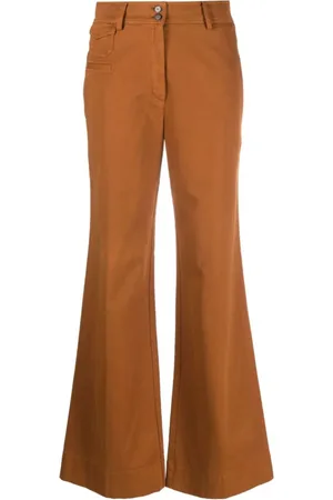FORTE FORTE Broeken, Dames, Bruin, S, Stijlvolle Broek