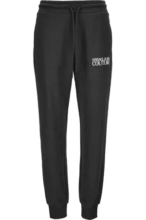VERSACE Broeken, Dames, Zwart, S, Broek Zwart