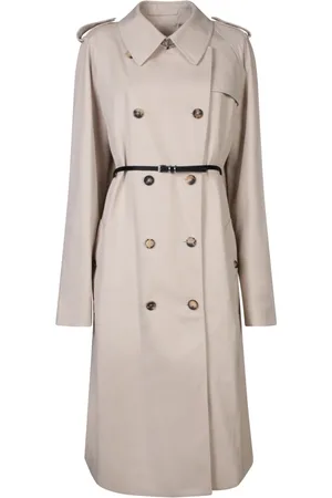 Givenchy Mantels, Dames, , S, Katoen, Trenchcoat