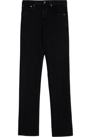 Saint Laurent Jeans, Dames, Zwart, W25, Denim, Regular Fit Denim Jeans