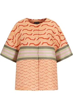 Giorgio Armani Blouses & Shirts, Dames, Veelkleurig, L, Stijlvolle Overhemden