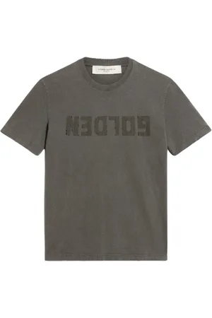 Golden Goose Tops, Dames, Grijs, M, Grijze T-shirts en Polos
