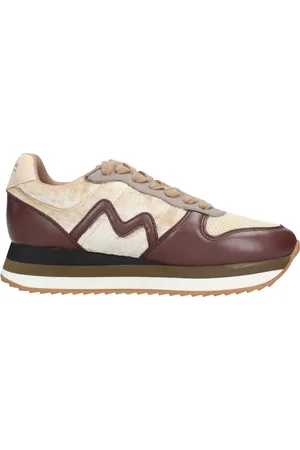 Maliparmi Schoenen, Dames, Bruin, 40 EU, Polyamide Sneakers