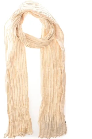 Fendi Accessoires, Heren, Geel, ONE Size, Polyester, Winter Sjaal
