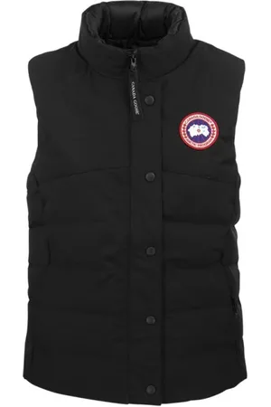 Canada Goose Jassen, Dames, Zwart, L, Mouwloze Jas