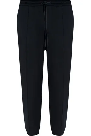 Emporio Armani Broeken, Heren, Blauw, L, Katoen, Cotton Jogger Broek
