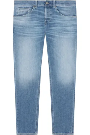 Dondup Jeans, Heren, Blauw, W38, Denim, Skinny Fit Denim Jeans