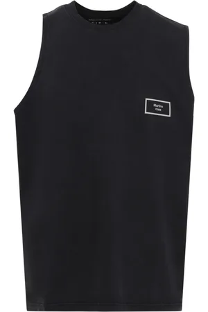 MARTINE ROSE Tops, Heren, Zwart, S, Logo Vest