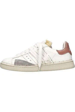 Hidnander Schoenen, Dames, Wit, 36 EU, Sneakers Wit