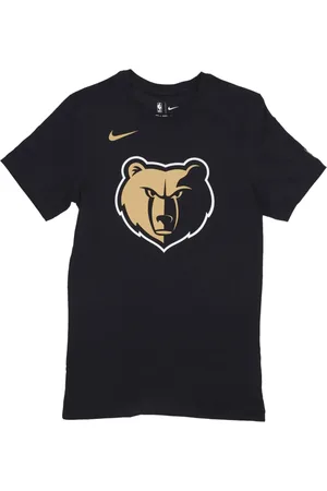 Nike Tops, Heren, Zwart, 2Xl, Katoen, Memphis Grizzlies City Edition Tee
