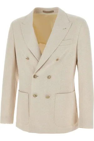 ELEVENTY Jassen, Heren, , L, Linnen, Linnenmix Blazer