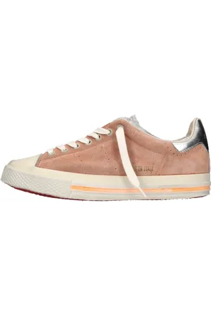Hidnander Schoenen, Dames, Oranje, 40 EU, Leer, Sneakers
