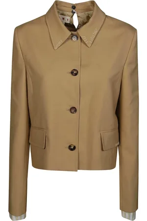 Marni Jassen, Dames, , S, Katoen, Boxy Jacket