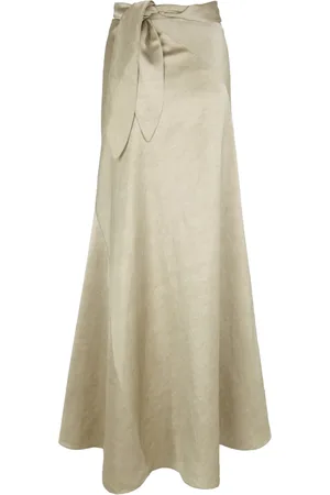 Cortana Rokken, Dames, , XL, Linnen, Lange Parel Rok