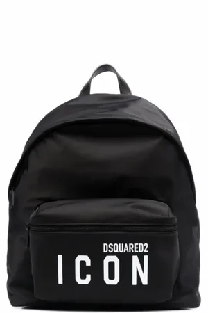 Dsquared2 Tassen, Heren, Zwart, ONE Size, Nylon, Stijlvolle Rugzak M436