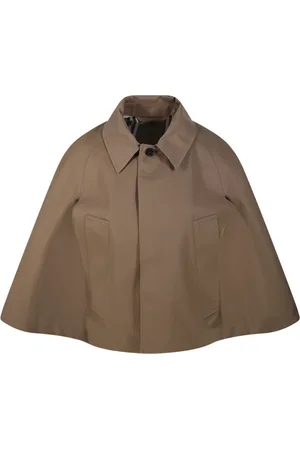 Burberry Jassen, Dames, Bruin, M, Katoen, Trail Jack