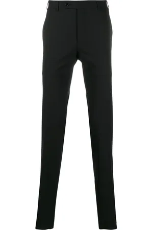 CANALI Broeken, Heren, Zwart, 3Xl, Wol, Stretch-Wollen Broek