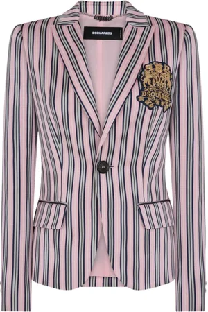 Dsquared2 Jassen, Dames, Veelkleurig, S, Katoen, Stijlvolle Jas