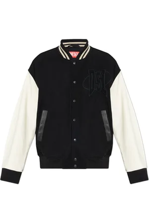 Diesel Jassen, Heren, Zwart, 2Xl, Katoen, L-Nyman Bomberjack