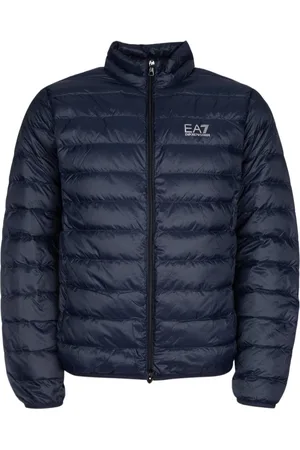 EA7 Jassen, Heren, Blauw, L, Winterjas