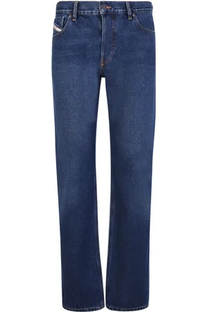 Diesel Jeans, Heren, Blauw, W30, Katoen, Straight Jeans