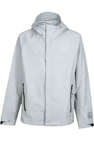 C.P. Company Jassen, Heren, Grijs, L, Nylon, Metropolis Series Hyst Hooded Jacket
