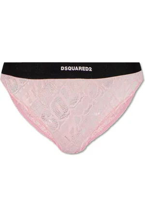 Dsquared2 Ondergoed, Dames, Roze, S, Katoen, Lace Briefs