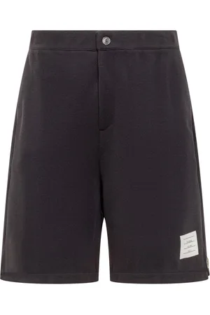 Thom Browne Korte broeken, Heren, Blauw, L, Mid Thigh Shorts