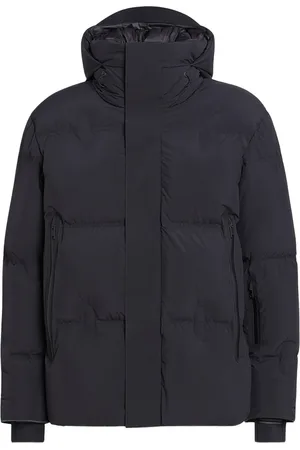 Ermenegildo Zegna Jassen, Heren, Zwart, S, Nylon, Nylon Puffer Jacket