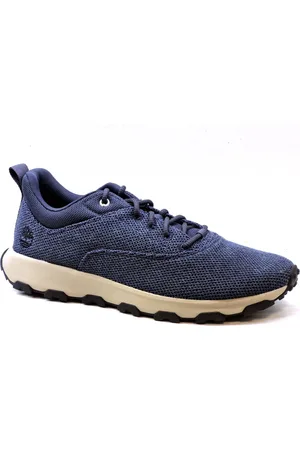 Timberland Schoenen, Heren, Blauw, 40 1/2 EU, Canvas Blucher Stijl Schoenen