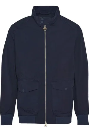 Barbour Jassen, Heren, Blauw, S, Blauwe Casual Matley Jas