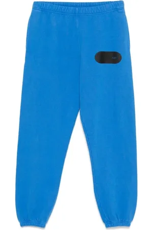 GALLERY DEPT. Broeken, Heren, Blauw, L, Katoen, Graphic Print Jersey Broek