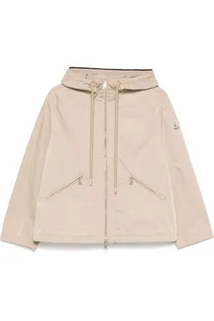 Moncler Jassen, Dames, , L, Hooded Ritsjas