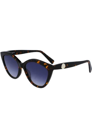Longchamp Accessoires, Dames, Veelkleurig, ONE Size, Acetate Zonnebril
