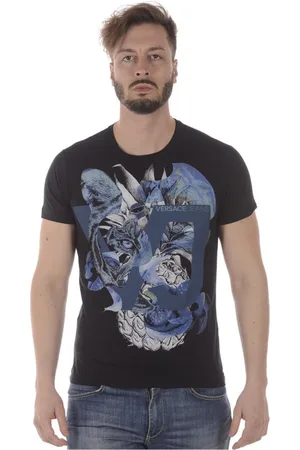 VERSACE Tops, Heren, Zwart, S, Katoen, Sweatshirts